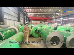 Strisce di bobina in acciaio inossidabile